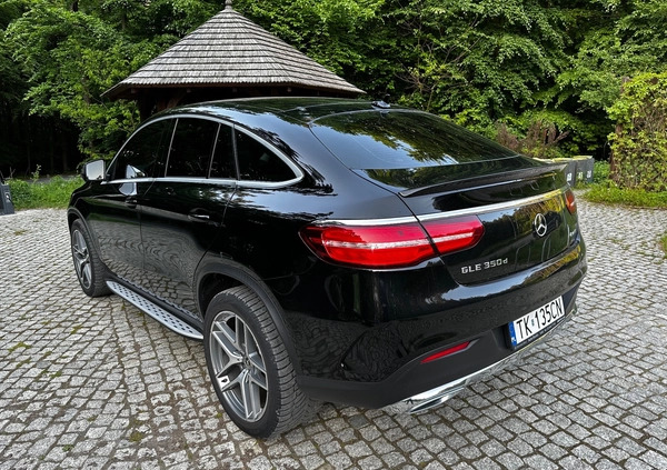 Mercedes-Benz GLE cena 239000 przebieg: 119000, rok produkcji 2018 z Góra małe 326